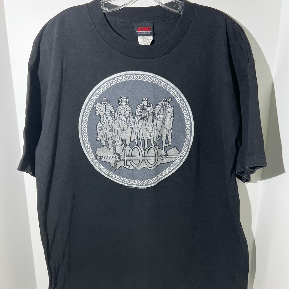 Vintage Highlander TV, movie promo‎ T-shirt, 1998 size XL